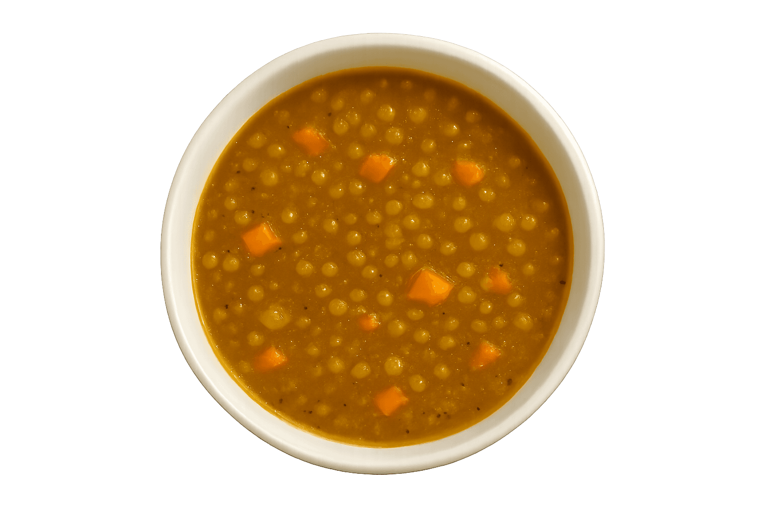 Detailed view of Soupe de Lentilles